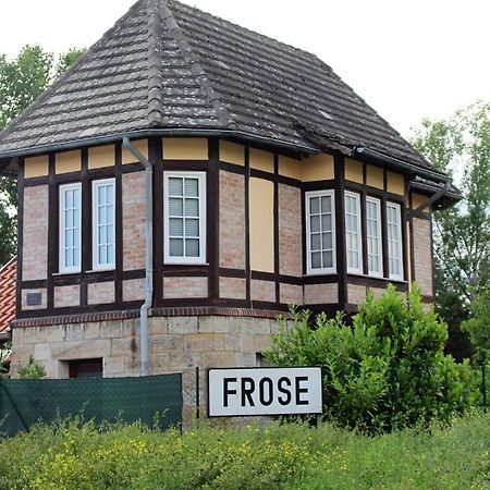 "Altes Stellwerk Frose" Am Froser See Zewnętrze zdjęcie